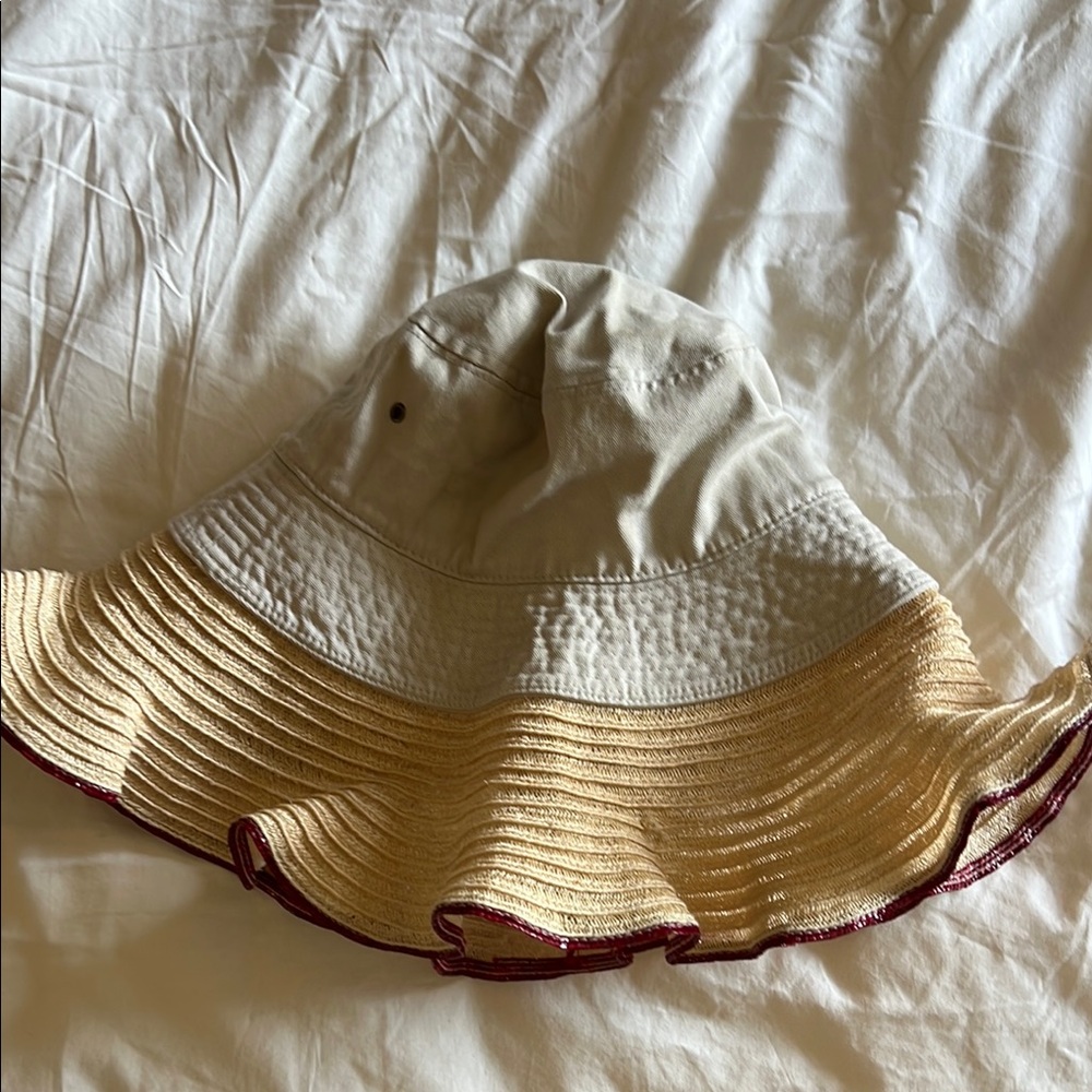 Rosie Assoulin Straw Fisherman Hat
